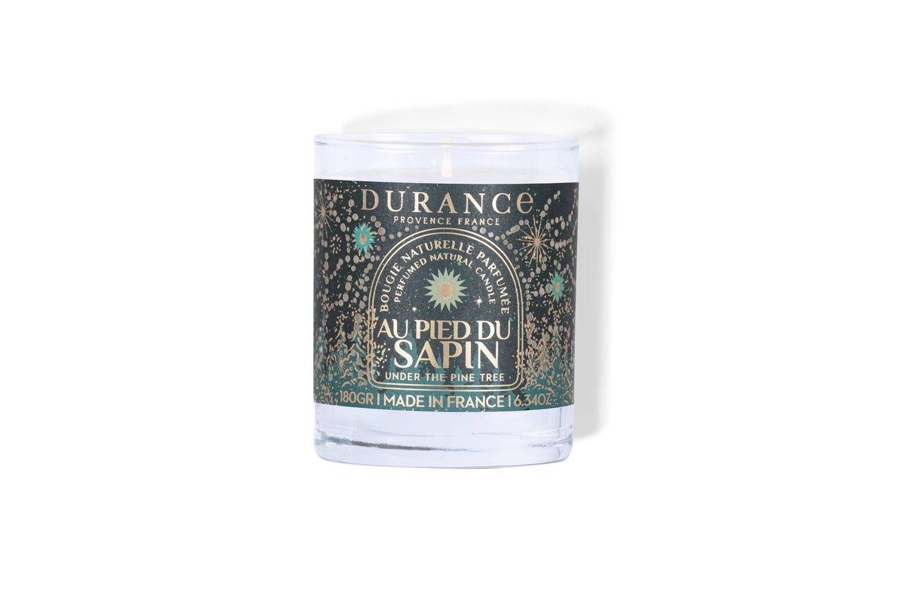 Bougie parfumée 180g  Au pied du Sapin 